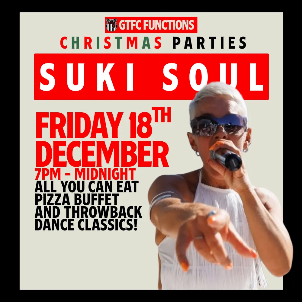 Suki Soul banner for GTFC events